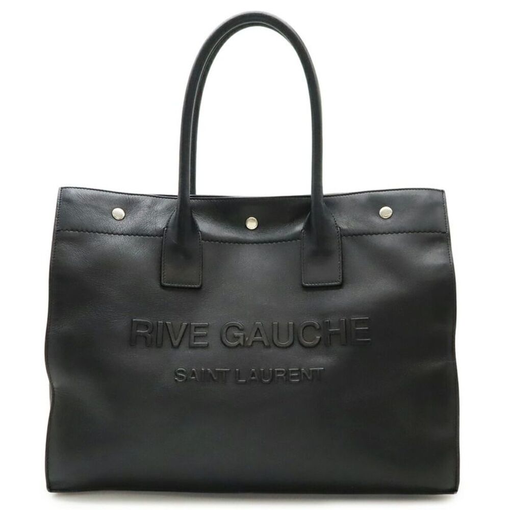 Yves Saint Laurent Leather Rive Gauche Tote Bag